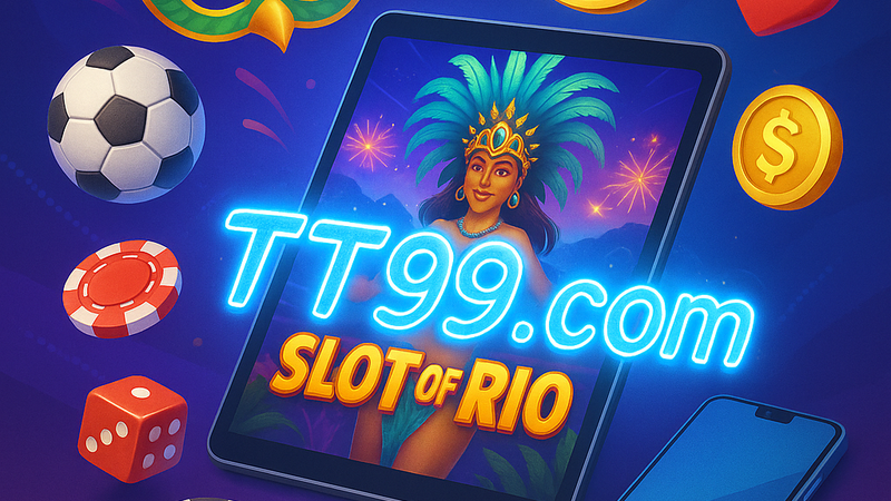 Tela de bônus do jogo Slot of Rio, com símbolos do carnaval e do Maracanã.